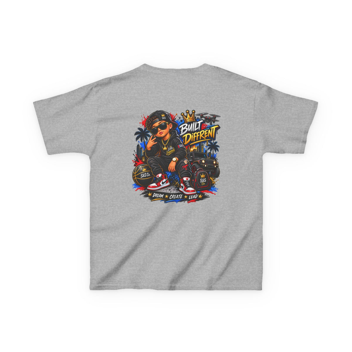 Little Legends 'Built Different' Graphic Tee