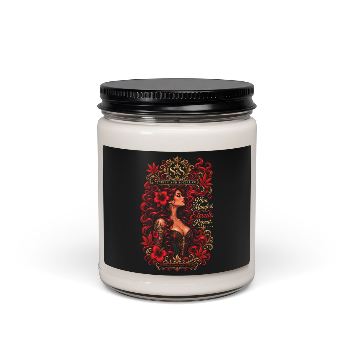 Scented Soy Siren Merch Candle, 9oz