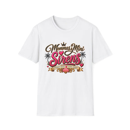 Mommas & Mini Sirens T-Shirt — Matching Mommy Daughter Beach Tee