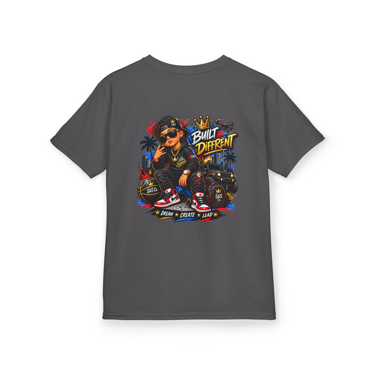Little Legends 'Built Different' Graphic Tee
