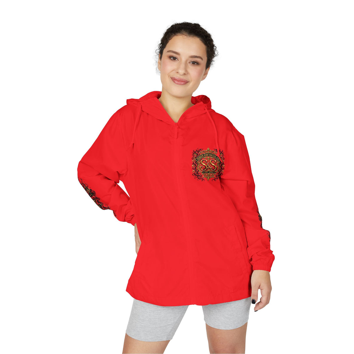 S&SCo Brand Windbreaker Jacket