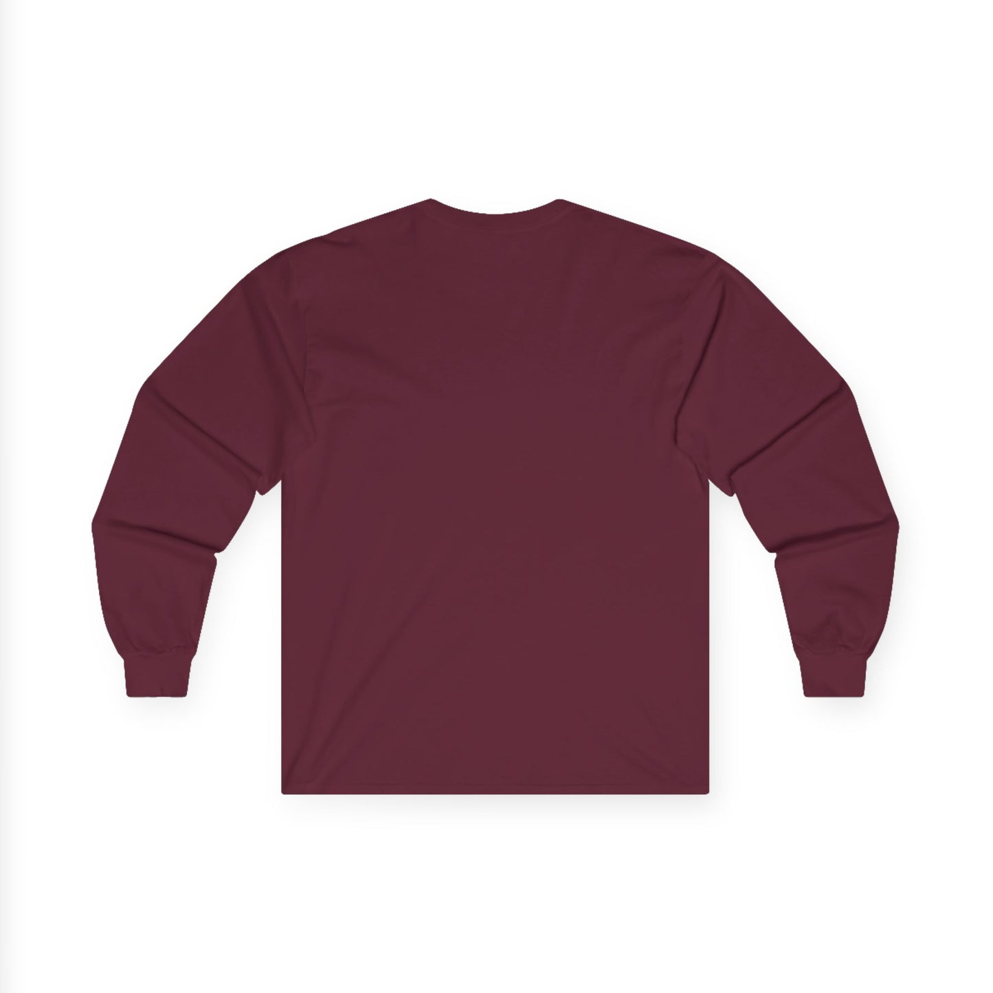 Heraldic Crest Long Sleeve Tee — 'Skin and Skull Co.' Gothic Emblem