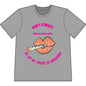 Don't Forget: Pass It Around T-Shirt — Retro Lips Joint Graphic Tee