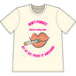Don't Forget: Pass It Around T-Shirt — Retro Lips Joint Graphic Tee
