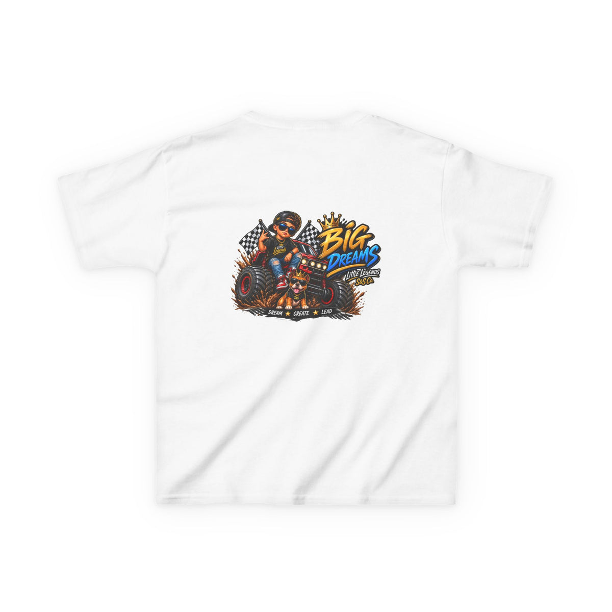 'Big Dreams' Racecar Rider Graphic Shirt