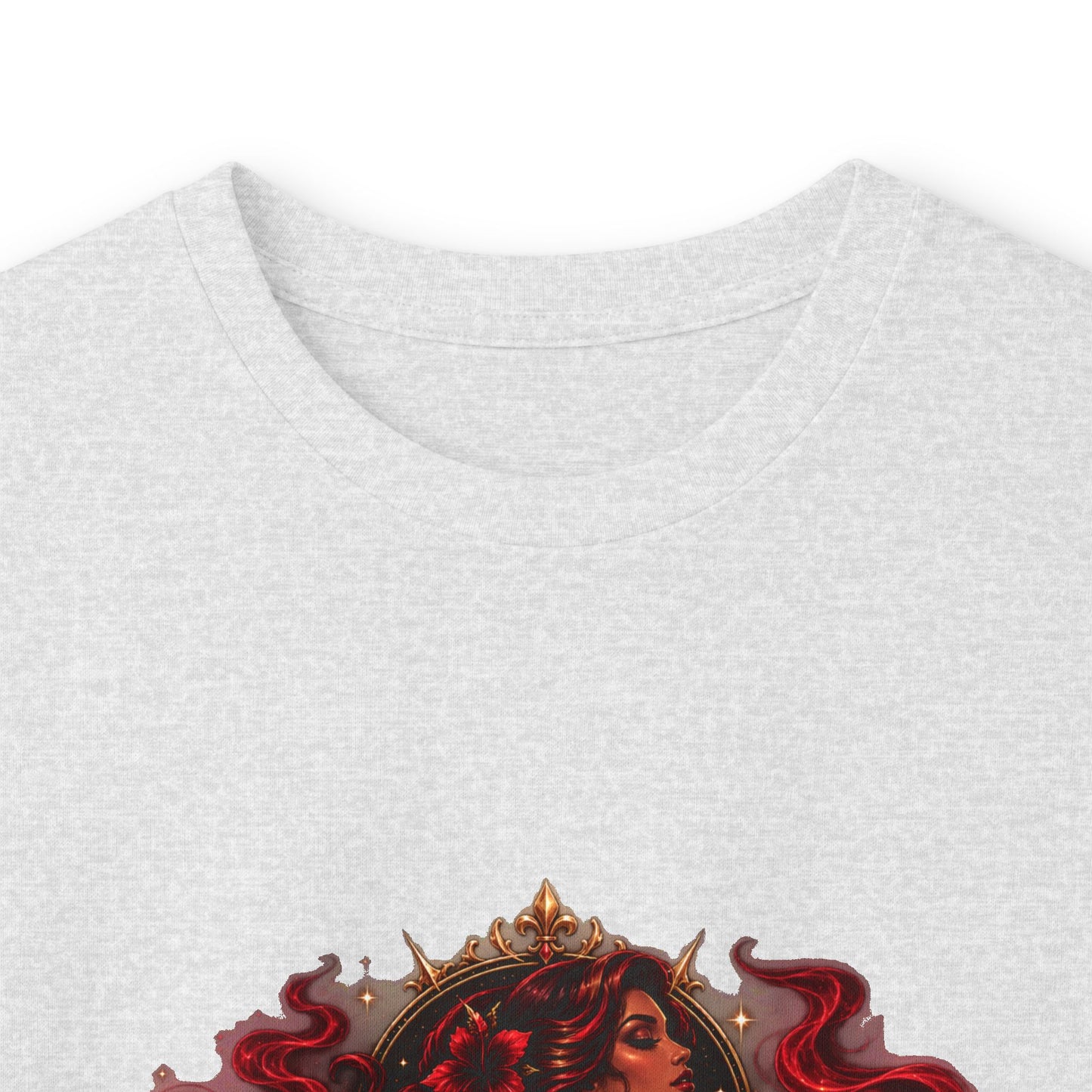Long Sleeve Tee — 'She Is Not Silent' Afro Hair Graphic