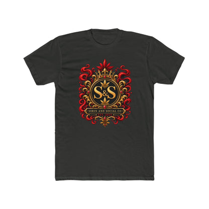 S&S Ornate Crest Tee — Vintage Heraldic Logo T-Shirt