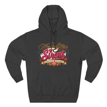 Mom and Mini Sirens Hoodie — Matching Mother-Daughter Graphic Pullover