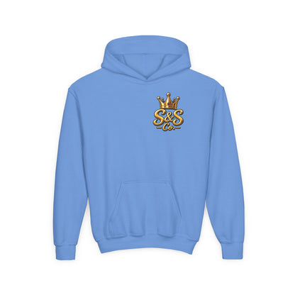 'Make Waves' Shark Surf Graphic with Crown & S&S Co Logo