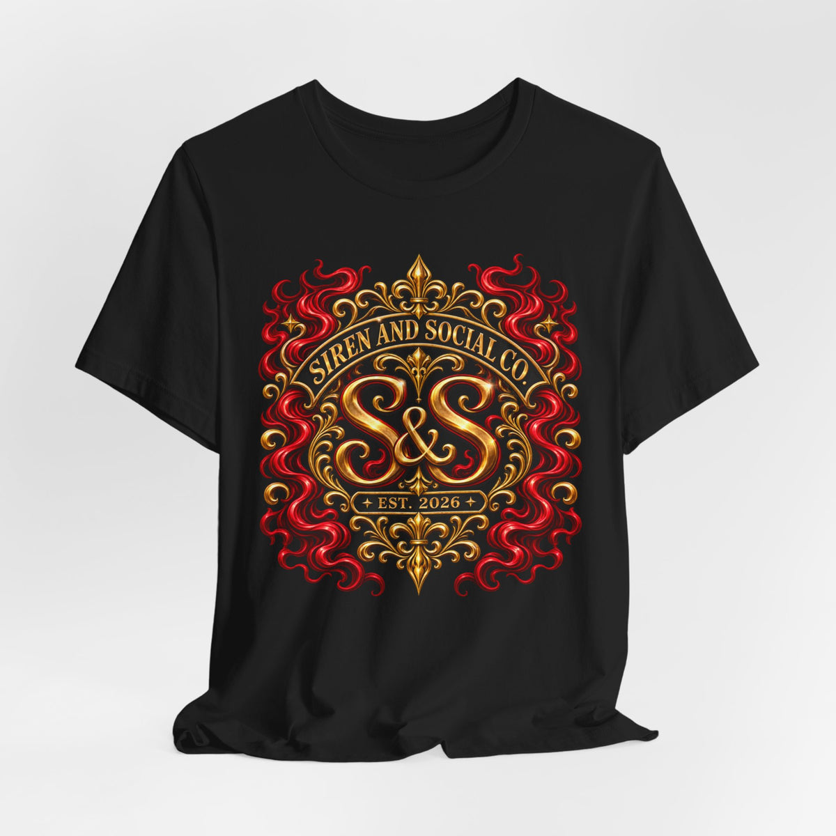 Siren & Social Co. Logo Crest T-Shirt