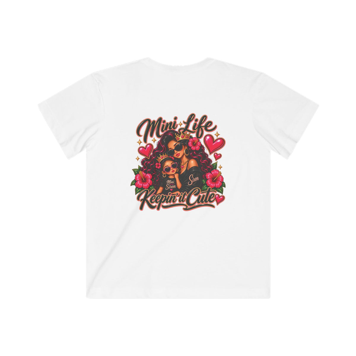 Kids Tee — "Mini Life, Keepin' Cute" Graphic Shirt