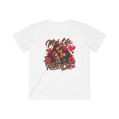 Kids Tee — "Mini Life, Keepin' Cute" Graphic Shirt