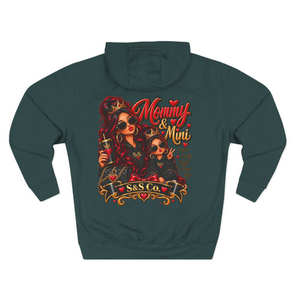 Mom and Mini Sirens Hoodie — Matching Mother-Daughter Graphic Pullover