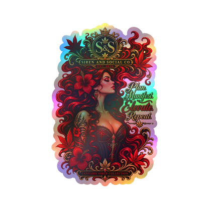 Kiss-Cut Vinyl Decal — Siren Cannabis collection with Logo