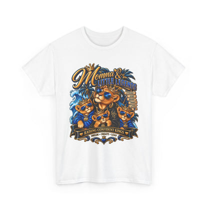 Momma & Little Legends T-Shirt — Cute Bear Family Graphic Tee for Moms