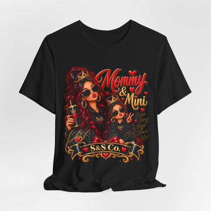 S&SCo Mommy & Mini red Graphic Tee — Matching Mother Daughter Shirt