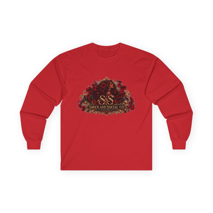 Long Sleeve Tee — 'She Is Not Silent' Afro Hair Graphic