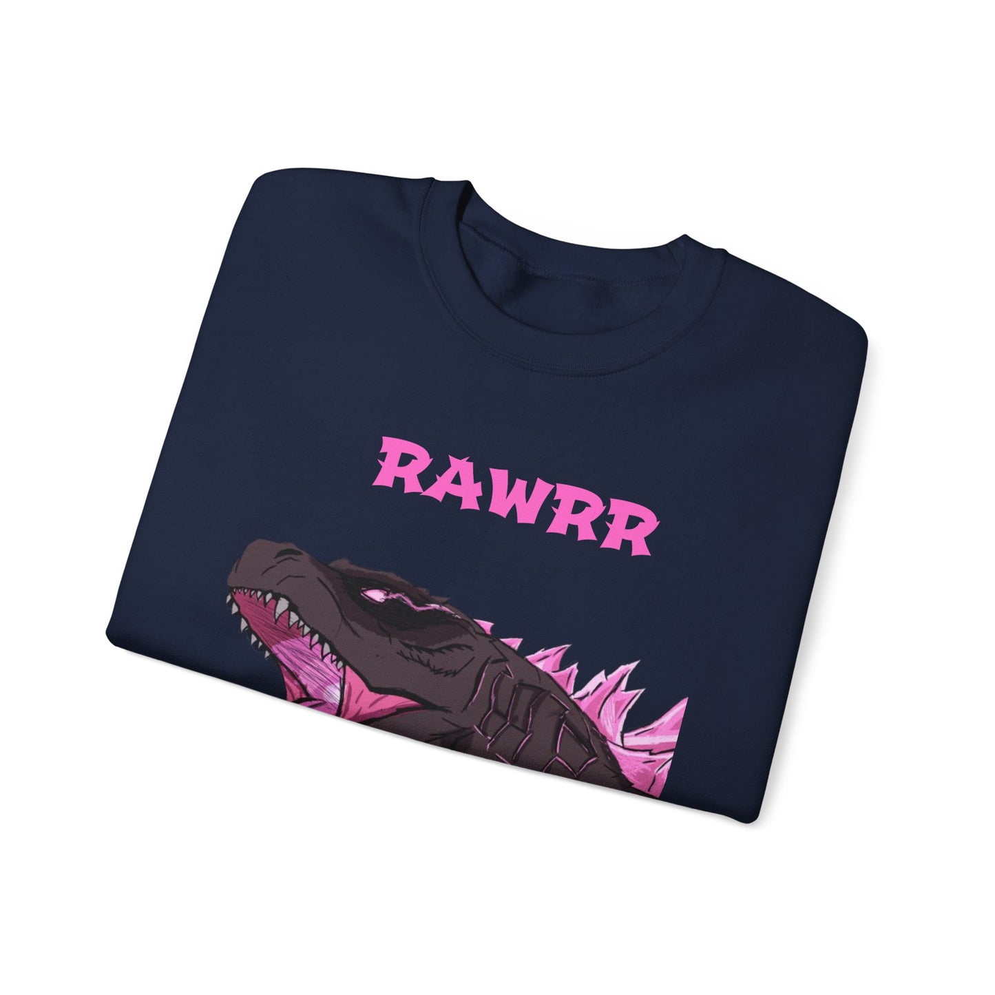 Dinosaur "RAWRR" Crewneck Sweatshirt