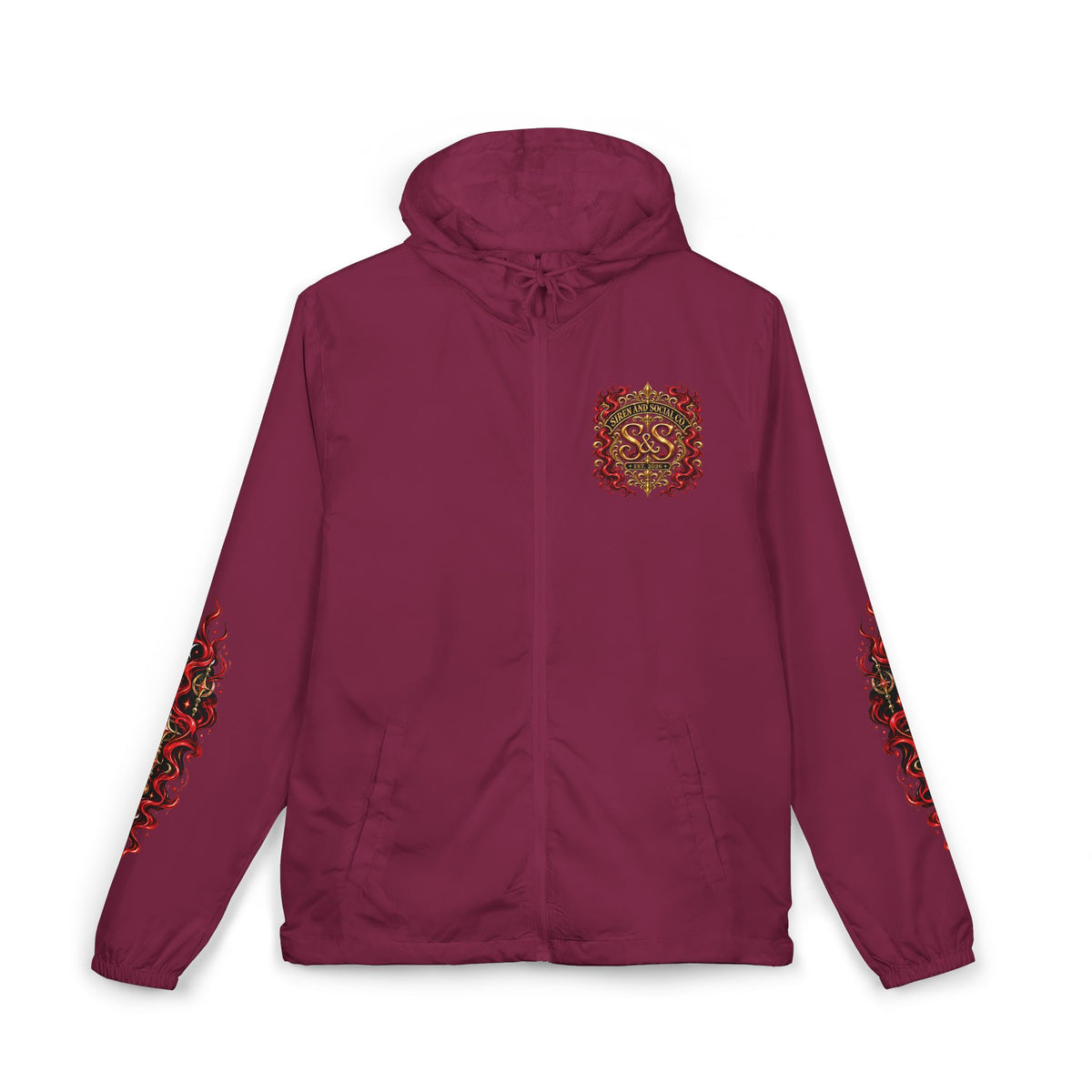 S&SCo Brand Windbreaker Jacket
