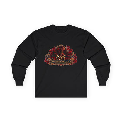 Long Sleeve Tee — 'She Is Not Silent' Afro Hair Graphic