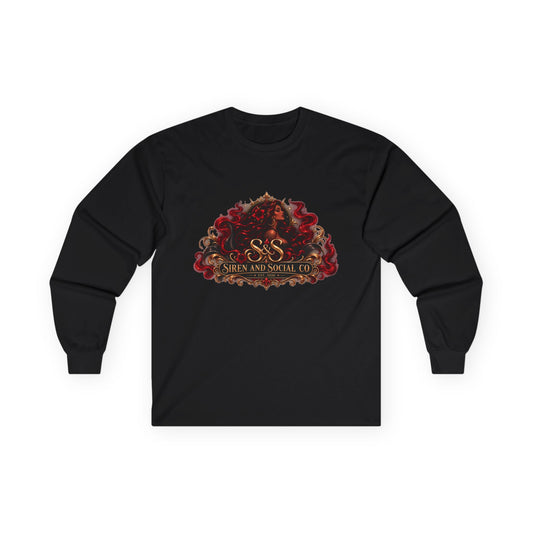 Long Sleeve Tee — 'She Is Not Silent' Afro Hair Graphic