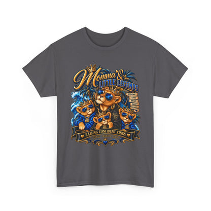 Momma & Little Legends T-Shirt — Cute Bear Family Graphic Tee for Moms