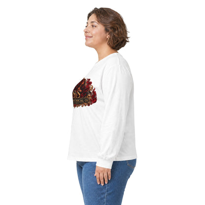 Long Sleeve Tee — 'She Is Not Silent' Afro Hair Graphic