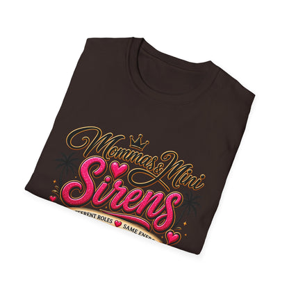 Mommas & Mini Sirens T-Shirt — Matching Mommy Daughter Beach Tee