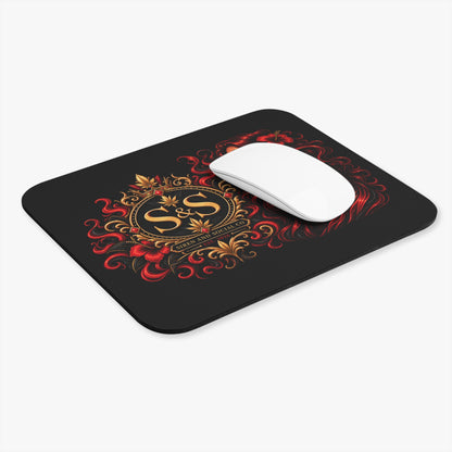 Siren & Social Co. Red Siren Rectangle Mouse Pad