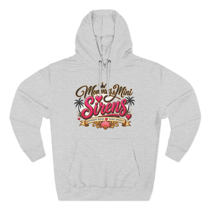 Mom and Mini Sirens Hoodie — Matching Mother-Daughter Graphic Pullover