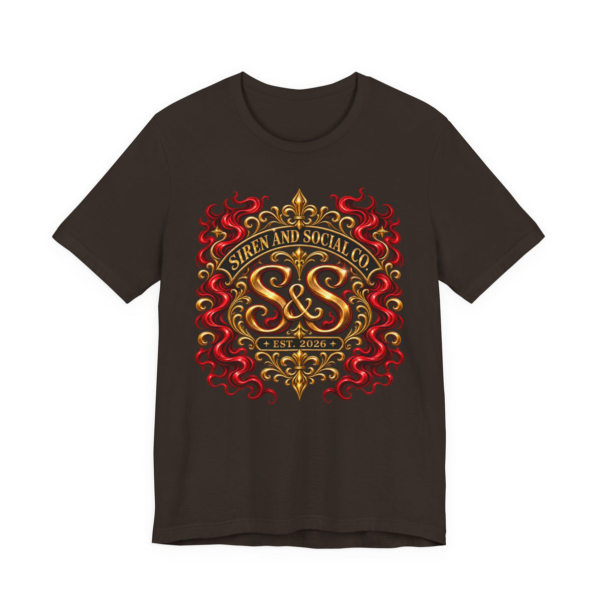 Siren & Social Co. Logo Crest T-Shirt