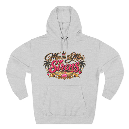 Mom and Mini Sirens Hoodie — Matching Mother-Daughter Graphic Pullover