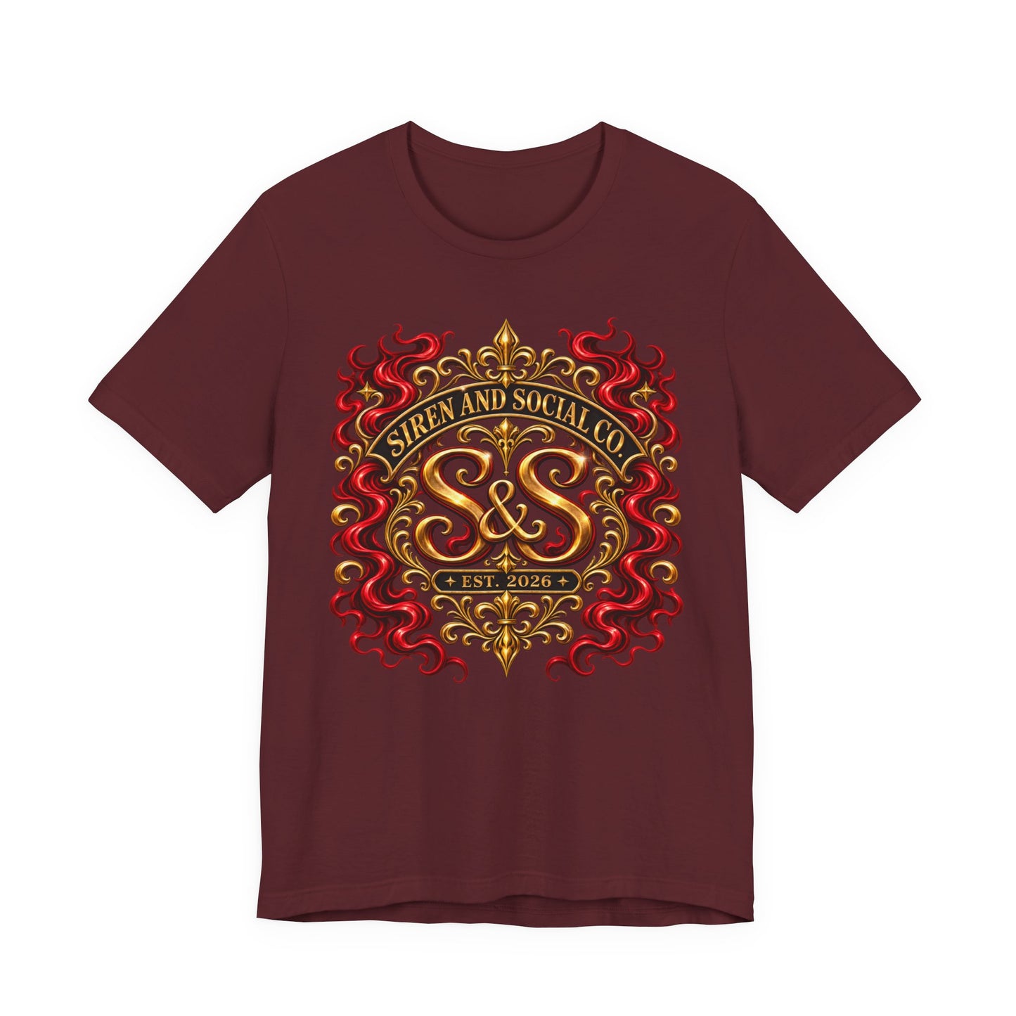Graphic Tee — “Siren and Social Co.” Shirt