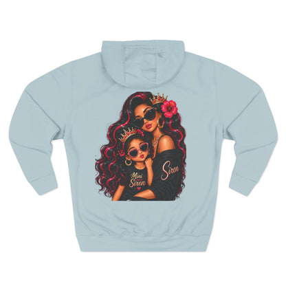 Mom and Mini Sirens Hoodie — Matching Mother-Daughter Graphic Pullover