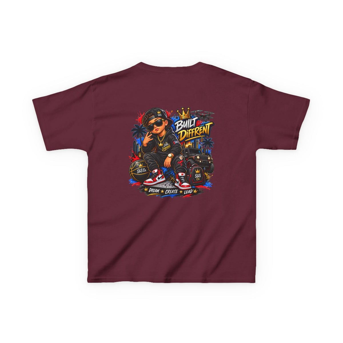 Little Legends 'Built Different' Graphic Tee