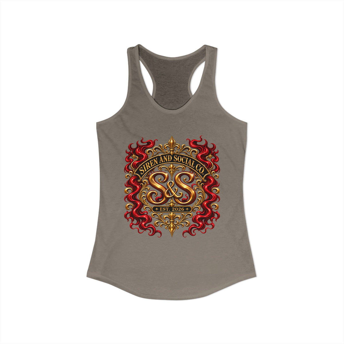 Brand logo tank