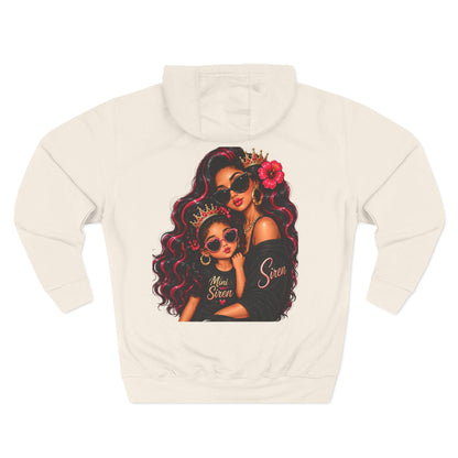 Mom and Mini Sirens Hoodie — Matching Mother-Daughter Graphic Pullover