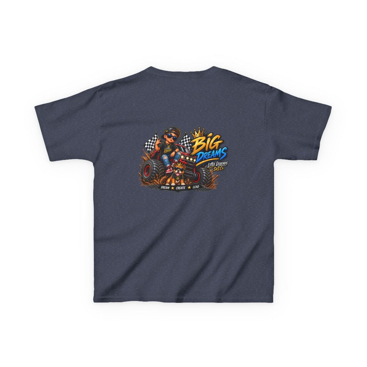 'Big Dreams' Racecar Rider Graphic Shirt