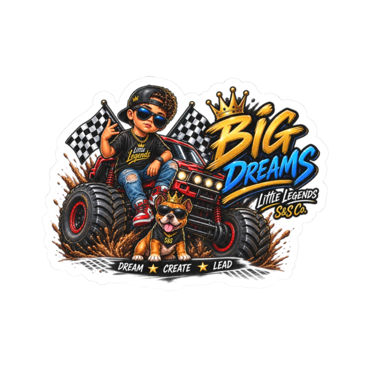 Big dreams, Flags - Lil Legends S&SCo
