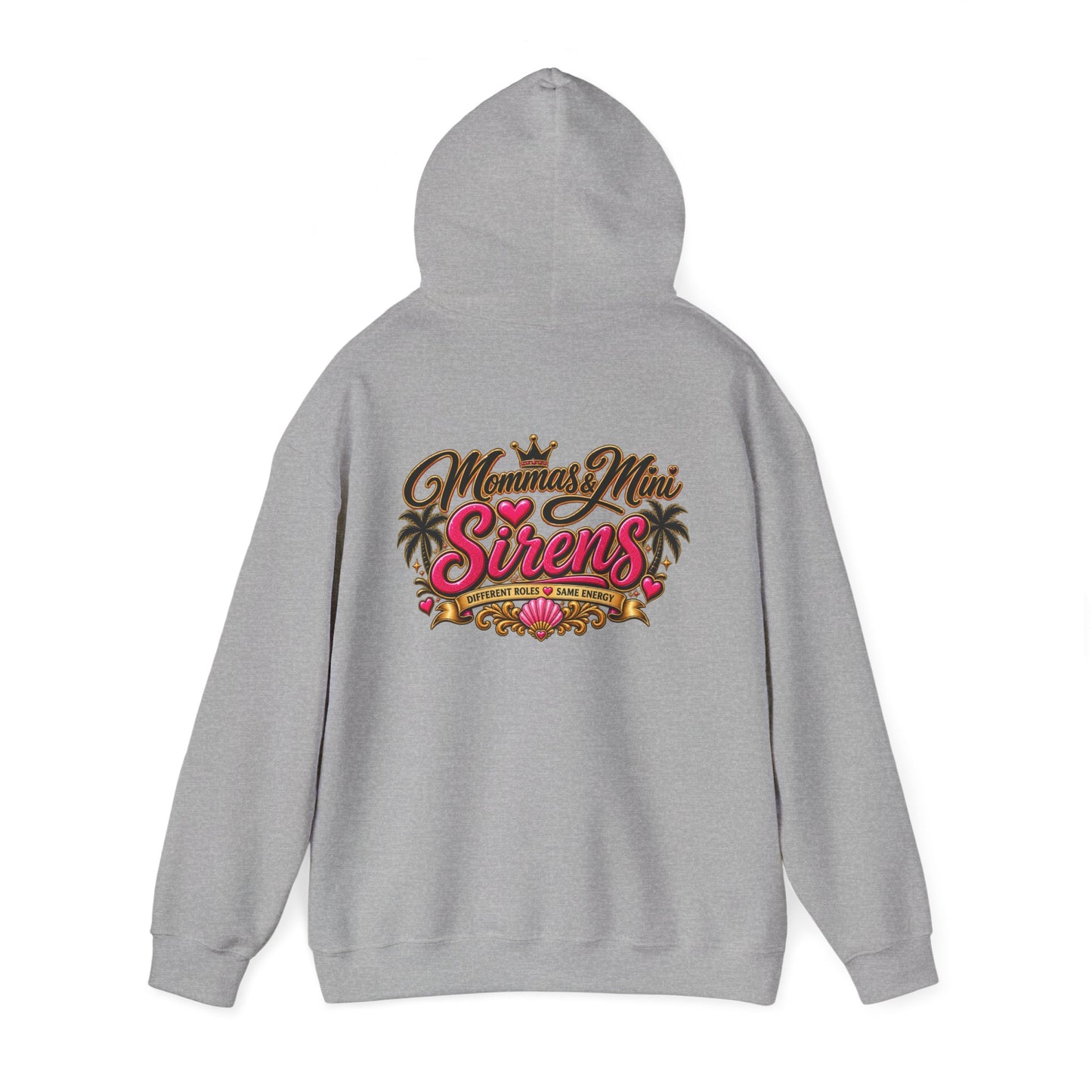 Siren Energy Hoodie — “Mamas & Mini Sirens” Tropical Matching Hoodie