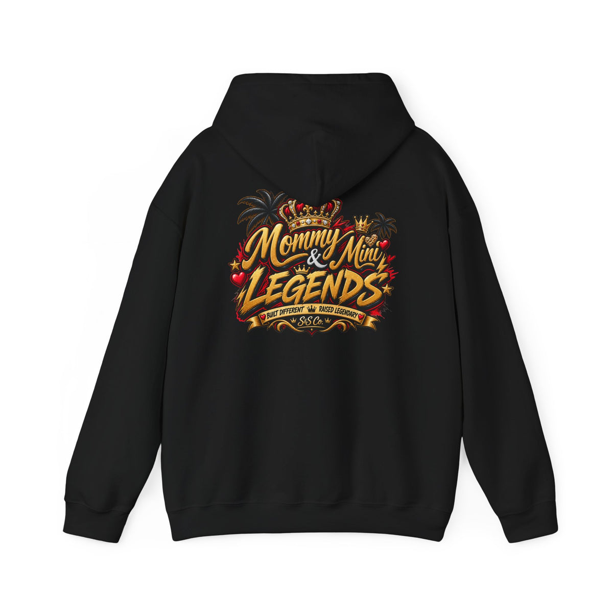 Mommy & Mini Legends Hoodie — Matching Mother-Son Graphic Sweatshirt