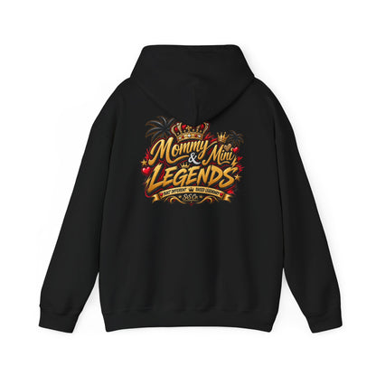 Mommy & Mini Legends Hoodie — Matching Mother-Son Graphic Sweatshirt