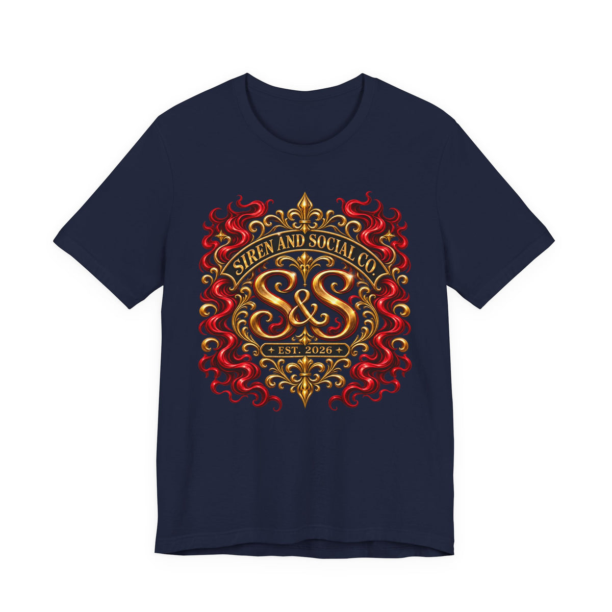 Siren & Social Co. Logo Crest T-Shirt