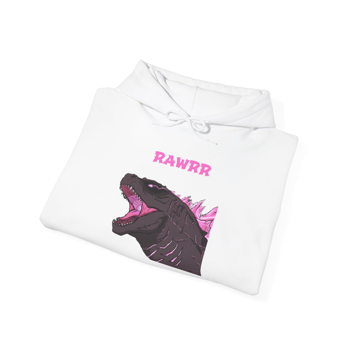 Godzilla Roar Hoodie — Retro Neon Kaiju Sweatshirt