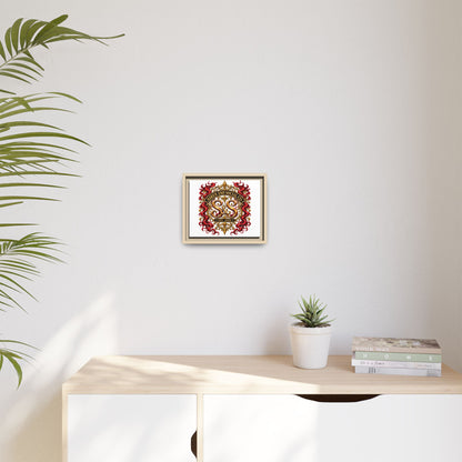 Siren & Social Co. Emblem Matte Canvas (Framed)