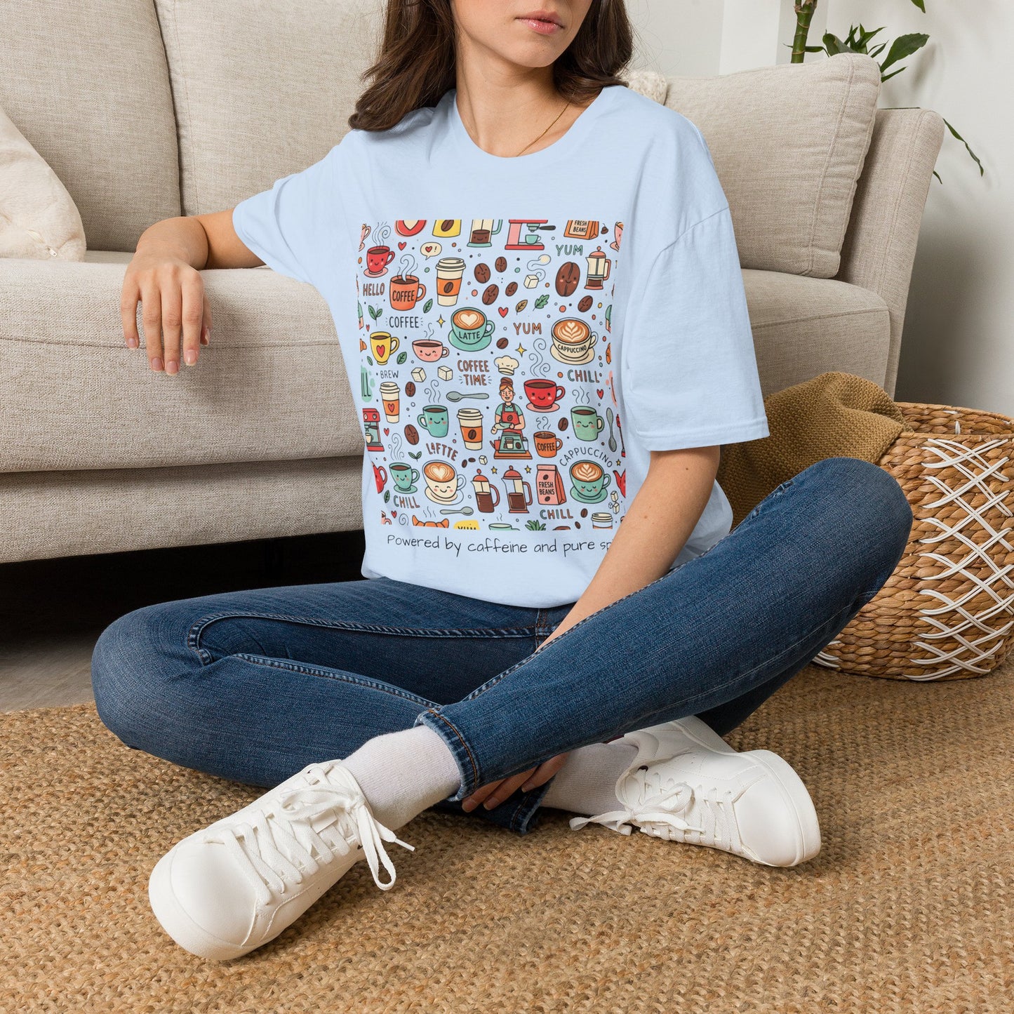 Coffee Time Graphic T-Shirt