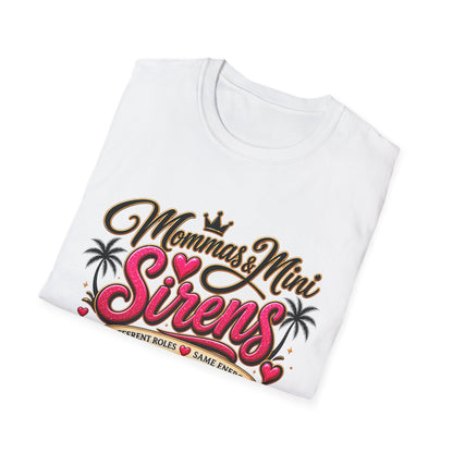 Mommas & Mini Sirens T-Shirt — Matching Mommy Daughter Beach Tee