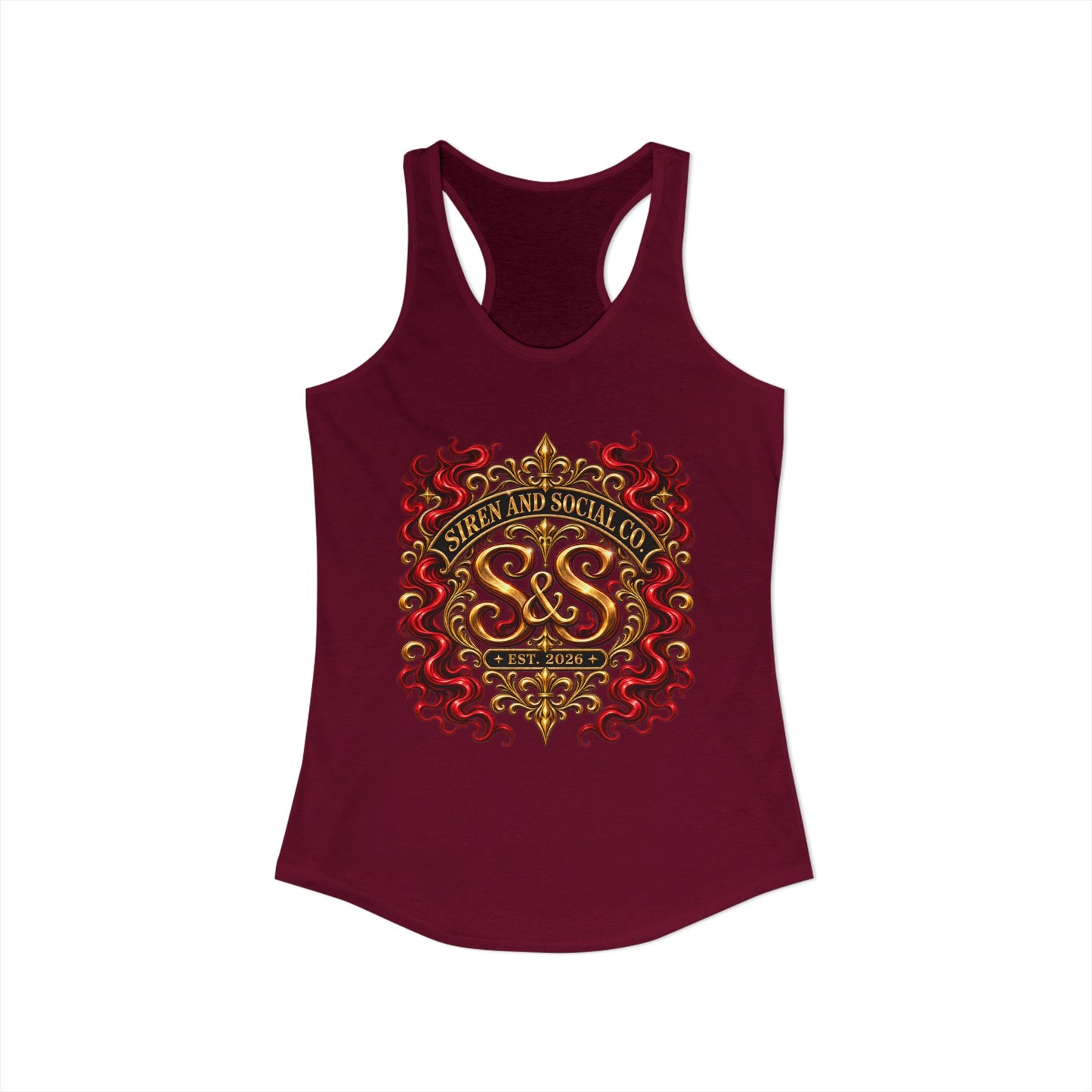 Brand logo tank