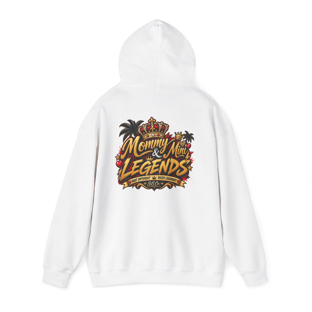 Mommy & Mini Legends Hoodie — Matching Mother-Son Graphic Sweatshirt