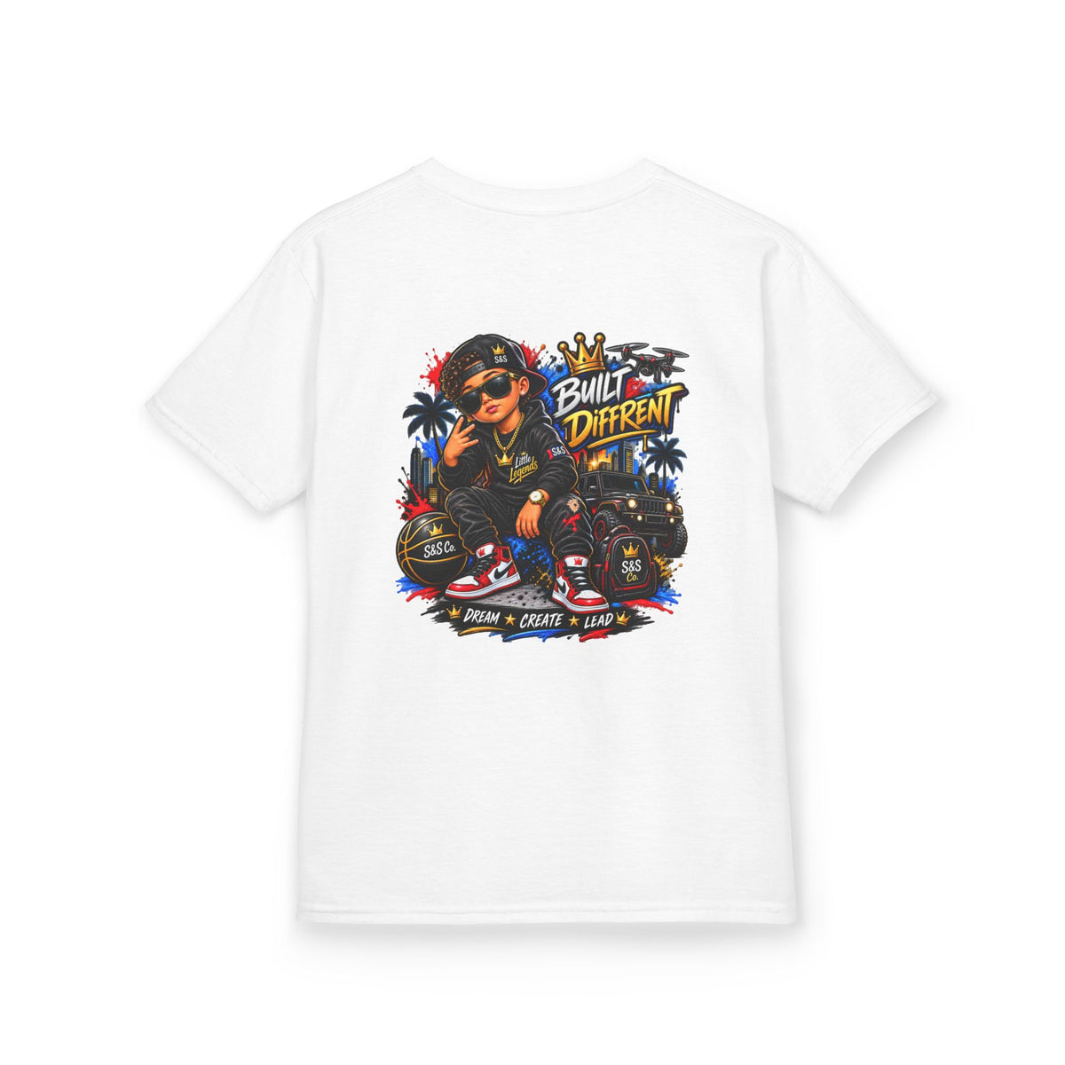 Little Legends 'Built Different' Graphic Tee